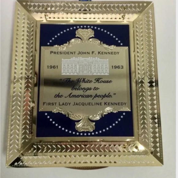 Official 2020 White House Historical Assessment Christmas ornament JFK - Picture 4 of 12